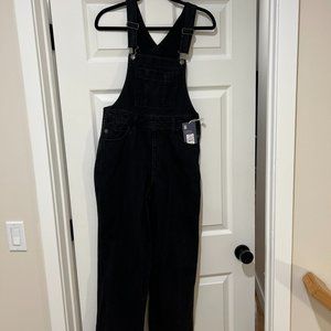 Women's Black Overalls - Size 4/27